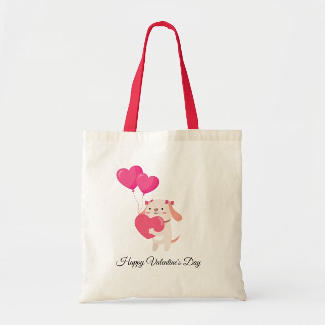 Bolsas de Teddy El día de San Valentín Tote (Frente)