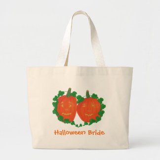 Bolsas de tela de novia de Halloween