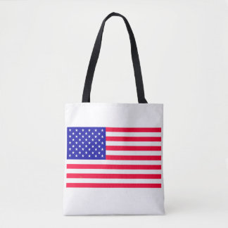 Bolsas de tocador con la bandera estadounidense de