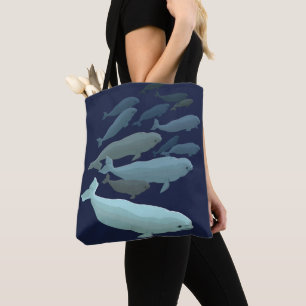 Bolsas de tocador de ballena Beluga y regalos de B