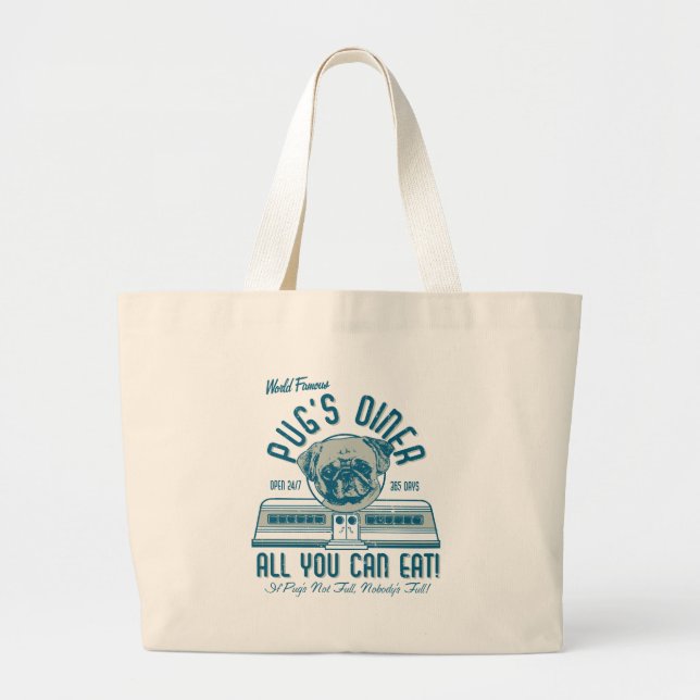 Bolsas de tocador de estilo retro de la cena de Pu (Frente)