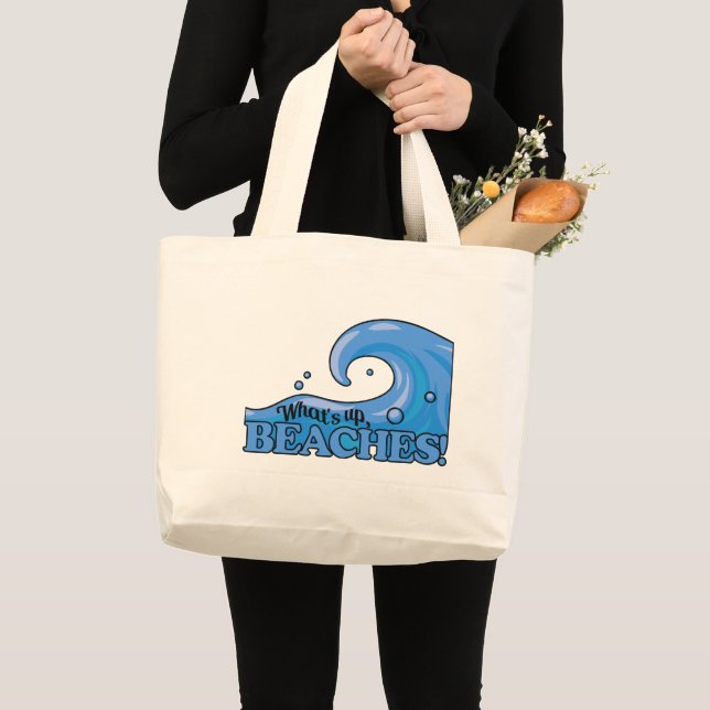 Bolsas de tocador Funny Beach Wave (Anverso (producto))