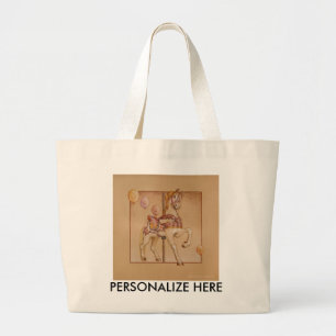 Bolsas de Tote - Cuadrados de León de Carrusel