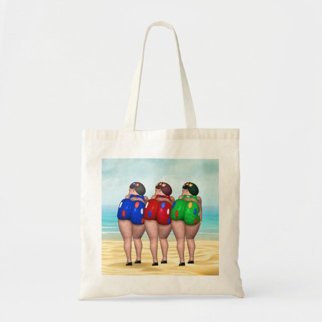 Bolsas De Tote De Belleza De Baño (Frente)