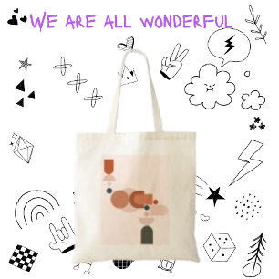 Bolsas de Tote de diseño bohemio moderno estilo bo