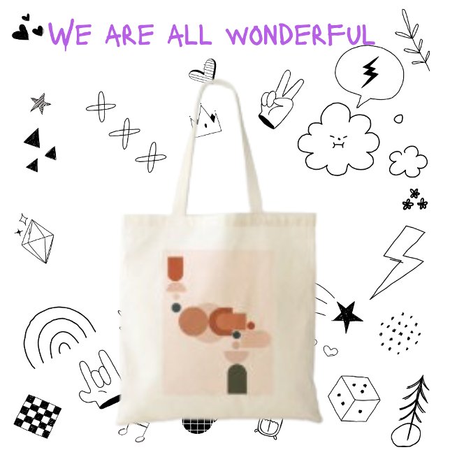 Bolsas de Tote de diseño bohemio moderno estilo bo (Subido por el creador)