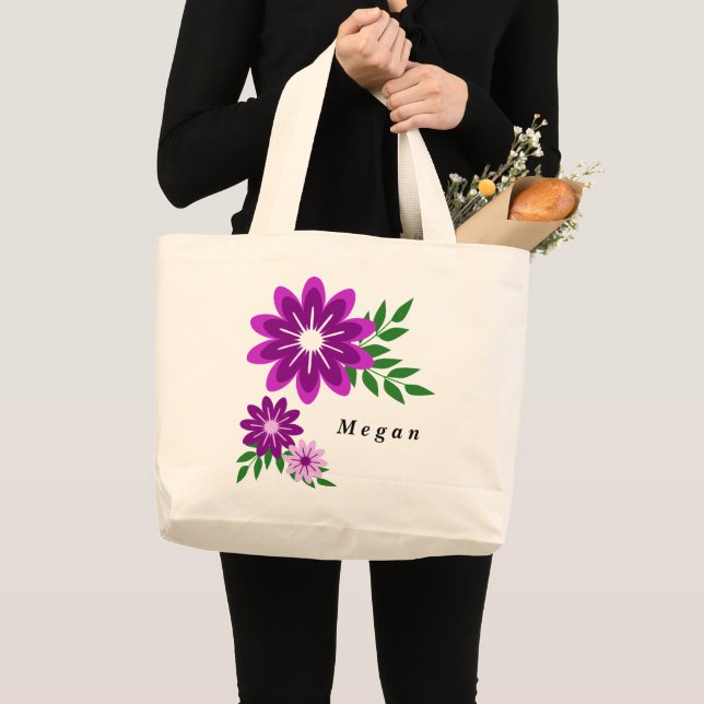 Bolsas de Tote de diseño floral (Anverso (producto))