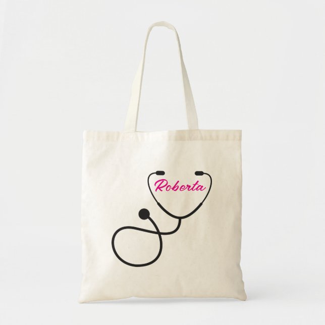 Bolsas De Tote De Enfermera Personalizadas, Bolsa  (Frente)