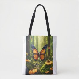 Bolsas De Tote De Ilustracion De Mariposa De Vida