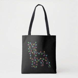 Bolsas de tote de lienzo para navidades