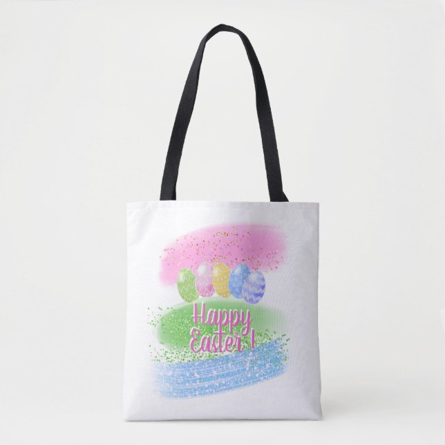 Bolsas de Tote de Pascua, regalo de Pascua, Tote F (Anverso)