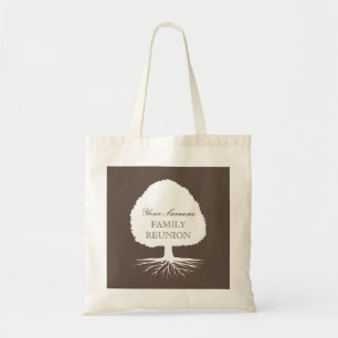 Bolsas de tote de reunión familiar con símbolo d