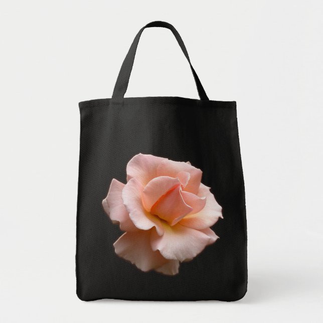Bolsas De Tote De Rosa Salvaje De Playa De Peach R (Frente)