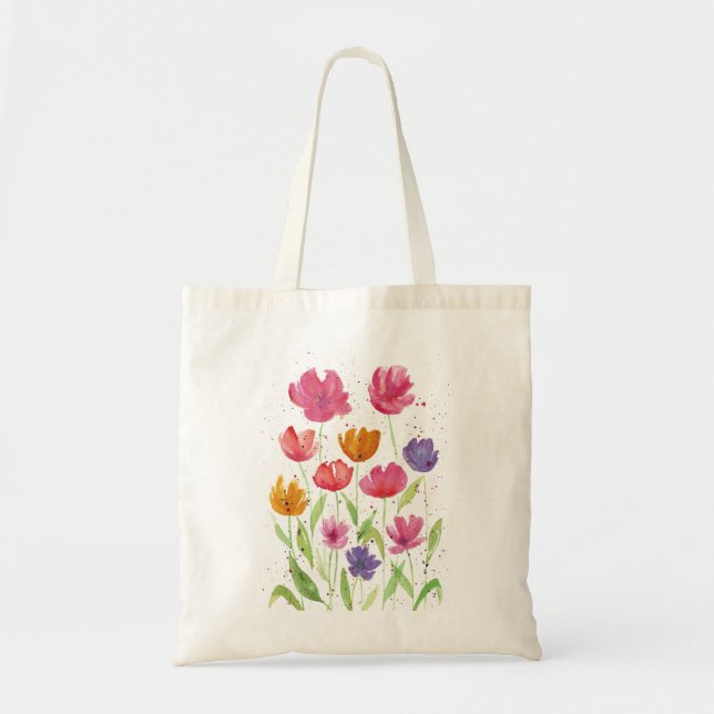 Bolsas de tote de Wilflower Field (Frente)