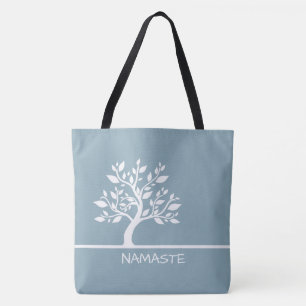 Bolsas De Tote De YOGA De Árbol Clásico Moderno De
