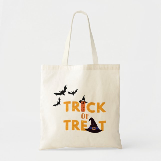 Bolsas de Tote estándar de truco o tratamiento (Frente)
