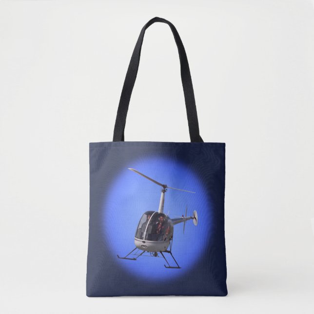 Bolsas De Tote Para Helicópteros Amigables Con El  (Anverso)