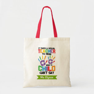 Bolsas de Tote para profesores de Educación Especi
