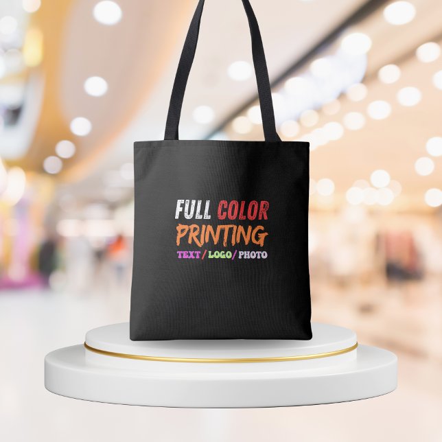 Bolsas de tote personalizado con logotipo - Foto p (Custom Tote Bags with Logo - Personalized Cotton Shopping Bags)