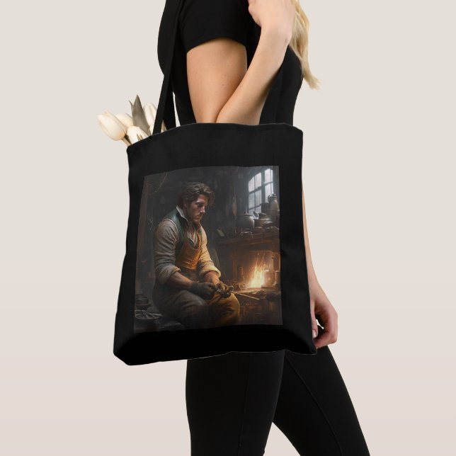 Bolsas de tote personalizado para hombres (Detalle)
