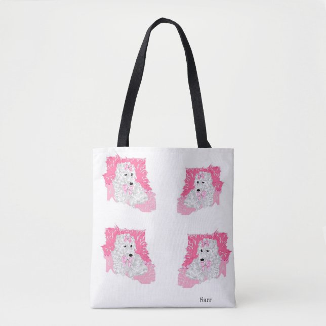 Bolsas de Tote / Poodles (Anverso)