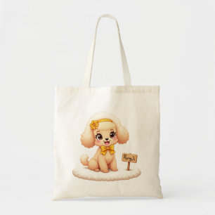 Bolsas de Tote (un lindo RungJi Poodle)