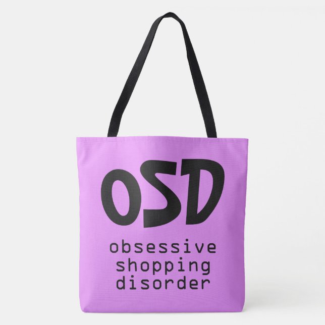 Bolsas de "trastorno obsesivo de compras" (Anverso)