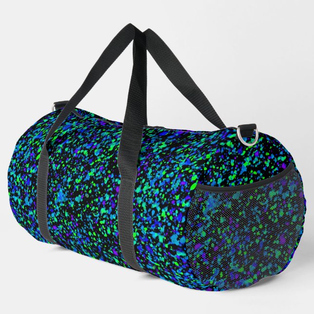 Bolsas de viaje - Salpicaduras Azules (Esquina derecha)