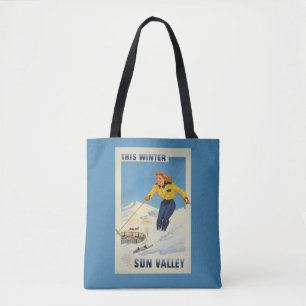 Bolsas de Vintage Sun Valley Idaho USA