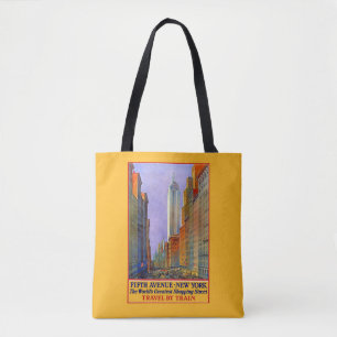 Bolsas de Vintage Travel New York USA
