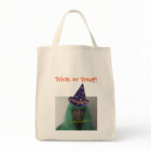 Bolsas del asistente de Halloween de truco o trata