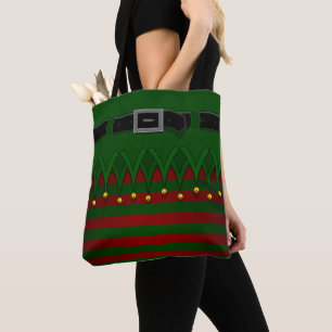 Bolsas Elf De Navidad Cuidan Bolsas De Tote De Elf