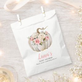 Bolsas favoritas de Baby Shower Chica de calabaza 