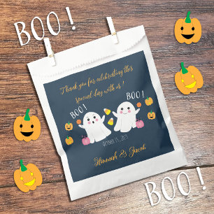 Bolsas favoritas de Baby Shower de fantasmas frunc