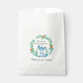 Bolsas favoritas de Baby Shower de rinoceronte de 