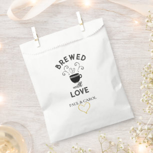 Bolsas favoritas de boda personalizadas elaboradas