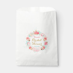 Bolsas favoritas de ducha de cordero de flores ros