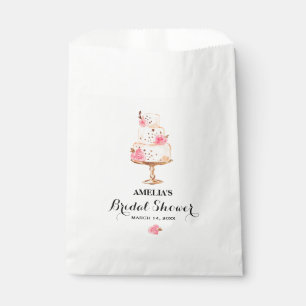 Bolsas favoritas de ducha de Rosa Fiesta de té con