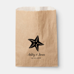 Bolsas favoritas de la boda de Starfish para galle