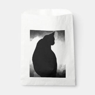Bolsas favoritas de silueta de gato negro