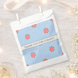 Bolsas favoritas del patrón de pop rojo y blanco