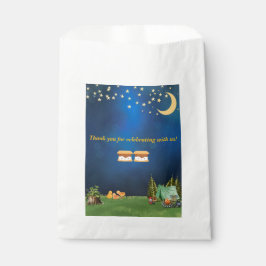 Bolsas gemelas Baby Shower Favor con S'mores