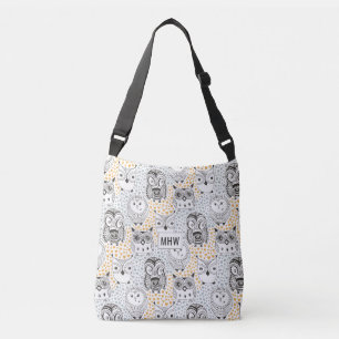 Bolsas monográficas del personalizado del patrón