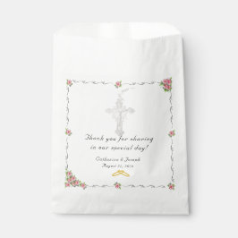 Bolsas Nuptial Rosa católica a favor de la boda