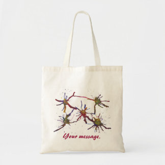 Bolsas personalizadas de blobs de pintura colorida