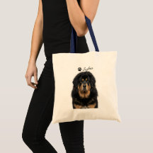 Bolsas personalizadas de mastín tibetano de tote