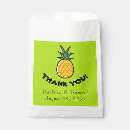 Bolsas Personalizadas de Piña para Fiestas Tropica