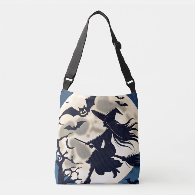 Bolsas personalizados de Halloween, sala de mujere (Anverso)