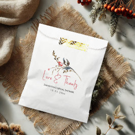 Bolsas Rustic Bridal Shower Favor