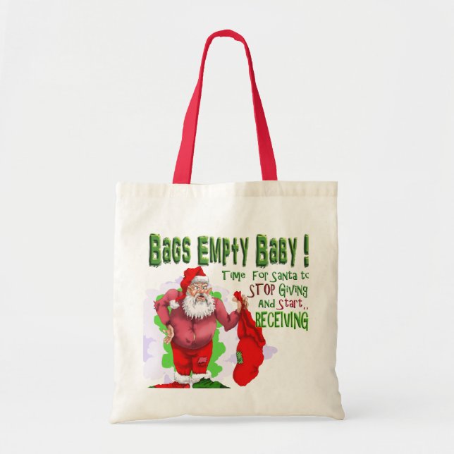 bolsas santa vacías Tote Bag (Frente)